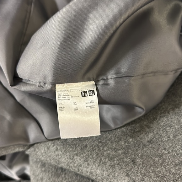 🔥🔥🔥 Uniqlo Wool Cashmere Coat Size XS - Picture 10 of 10